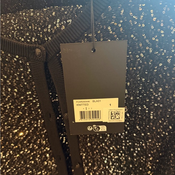 $1,000 MSRP The Kooples sparkly tweed cardigan and skirt set, size 1/small - Picture 5 of 8